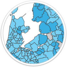 Partij met de meeste stemmen op LocalFocus.